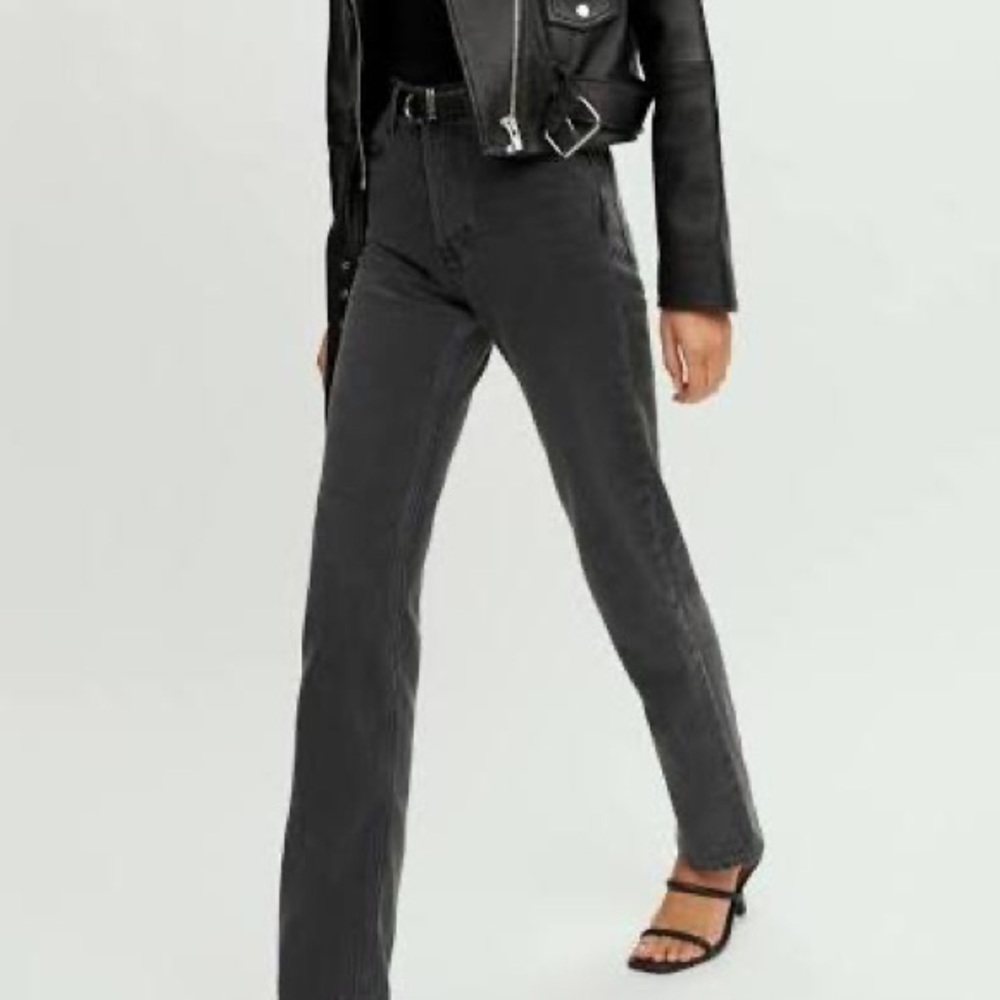 NWT Reformation Cynthia High Rise Straight Jeans